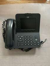 Cisco Unified IP Phone CP-8945-K9 VoIP Video 4 Line Conference Phone picture
