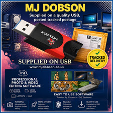 Photo DIGITAL IMAGE PICTURE PHOTO EDITING EDITOR SOFTWARE PLUS BONUS PROGRAM USB picture
