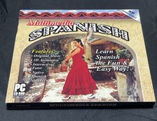 Multimedia Spanish Swift Jewel New Factory Sealed CD-ROM Learn Spanish Easy Way picture