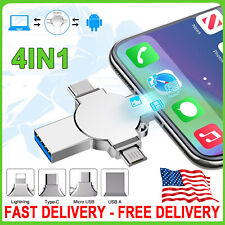 1TB 2TB USB 3.0 iFlash Drive 4in1 Memory Stick Type-c OTG For iPhone Android MAC picture