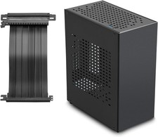 Ultra Compact Mini ITX Case with Efficient Cooling & PCIe Riser - 2 Colors picture