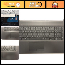Replacement Laptop Palmrest Assembly with Non-Backlit Keyboard & Touchpad - Gray picture