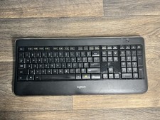 LOGITECH K800 Wireless Illuminated Keyboard (Y-R0011) No Receiver TESTED WORKS￼ picture