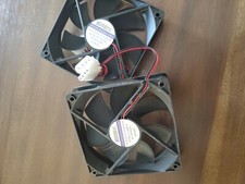 2 PACK 120mm Computer Case Fan  DC Brushless 4 pin Molex NEW picture