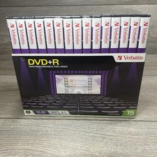 Verbatim DVD+R Discs 4.7GB 16x Spindle 15 Pack picture