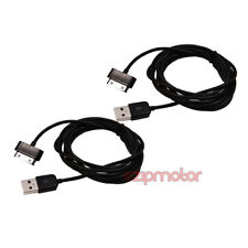 2X 10FT 30-PIN USB SYNC DATA CHARGER BLACK DOCK CABLE IPHONE 4S IPOD TOUCH IPAD picture