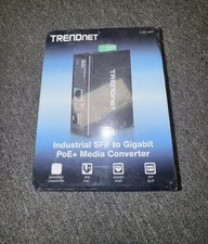 Trendnet Hardened Industrial 100/1000 Base-t To Sfp Media Converter - 1 X picture