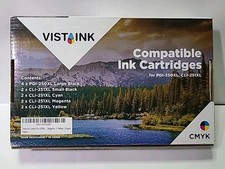 VISTAINK PGI-250XL CLI-251XL Canon Compatible Ink Cartridges High Yield 12pk NIB picture