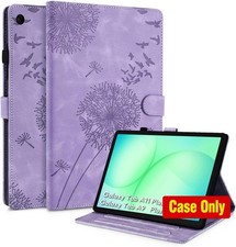 Case for Galaxy Tab A9 Plus 11 Inch 5G, Premium Faux Leather, Kickstand picture