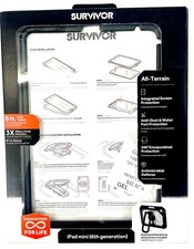 Griffin Survivor Case for Apple iPad Mini (6th Gen) Black with handle hand only. picture