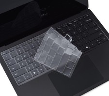 CaseBuy Clear Ultra Thin Keyboard Cover for Surface Laptop 6, 5, 4, 3, 13