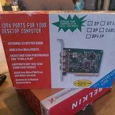 PCI 1394 Firewire Host Adapter 2 Ports Plug and Play  picture