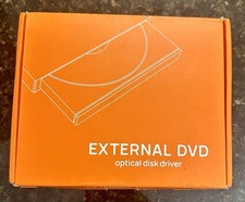 USB External DVD Drive Plug-and-Play 8x CD-R DVD±RW Black PC Mac Laptop picture