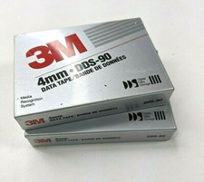 2 Imation 3M 4mm DDS-90 Data Tape Factory Sealed NEW picture