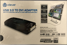 iClever USB 3.0 to DVI Adapter UGA USBDisplay Adapter New picture
