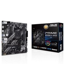 ASUS PRIME B550M-K ARGB-CSM Micro ATX Motherboard AMD AM4 B550 DDR4 RGB M.2 picture