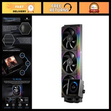 High-Performance 360mm ARGB CPU AIO Cooler, IPS LCD Screen, AM4/AM5 & Intel Comp picture