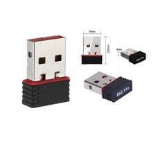 Network Dongle USB WiFi 802.11B/G/N Adapter Mini Wireless for Desktop Laptop PC picture