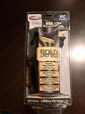 Belkin IEEE 1284 Printer Cable 6’ Foot Gold-Series F2A046-06-GLD Sealed New NIB picture