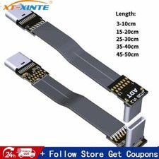 ADT-Link USB 3.1 Type C To Type C Extension Cable FPC Ribbon Flat USB C Cable picture