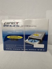 Emprex DVD Dual 4x Internal Drive New in Box Sealed Vintage(F281) picture