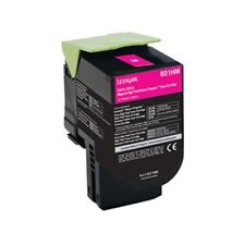 2x Compatible Lexmark CX410E Magenta Toner Cartridge For 80C1HM0  High Yield picture