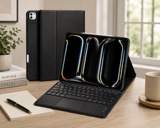 Harvopu Wireless Magnetic 13 Inch Case With Keyboard For IPad Pro Hybrid Black picture