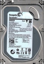 Seagate ST3000DM001 P/N: 9YN166-500 F/W: CC4B 3TB WU W1F Desktop Hard Drive picture