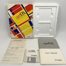 VTG MAC HyperDA The Hyper Card Desk Accessory Macintosh Software Symmetry   READ picture