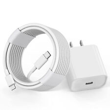 Fast Charger For iPad iPhone 14 13 12 11 Pro Max 20W USB C Adapter PD Cable Lot picture