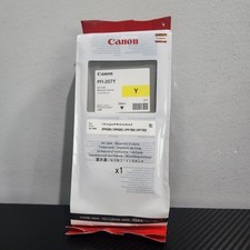 Canon 8792B001AA PFI-207Y Yellow Inkjet Cartridge Exp 2019/04 picture