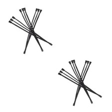 Reusable 6Pcs Pc Fan Splitter Cable 1 to 3 Extension for Efficient Cooling picture