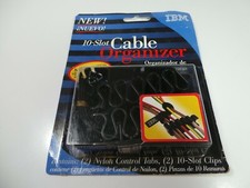 Vintage IBM Brand CABLE MANAGEMENT ORGANIZER Tech Collectable Rare picture