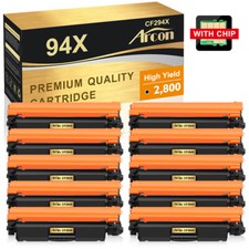 10PK CF294X 94X Toner Cartridge For HP LaserJet Pro M118dw MFP M148fdw M148dw picture