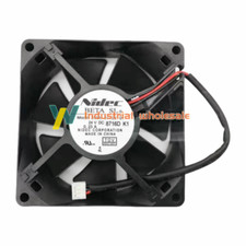 1PC new Nidec BETA SL D08A-24TS2 01 Inverter Cooling Fan 8025 24VDC 0.23A 2Pin picture
