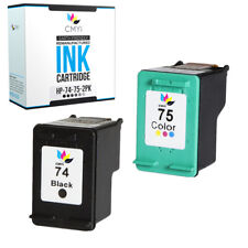 74 75 Replacement Ink for HP #74 #75 Cartridge Fits Deskjet Officejet Photosmart picture