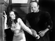 Bride Of Frankenstein Weird Mouse Pad Vintage Photo Crazy Silly Fun Unusual picture