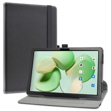 10 Inch Tablet Case Rotation Stand PU Cover For DOOGEE T10 T10S T10 Pro Black picture