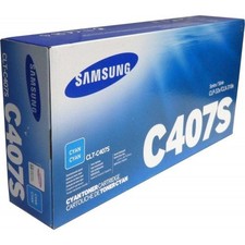 Original Samsung CLT-C407S Cyan Toner. New Sealed Box, We Ship Fast picture
