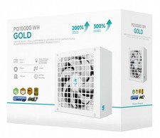 DeepCool PQ1000G WH 1000W Gamer Storm 80+ Gold/Cybenetics Fully Modular ATX picture