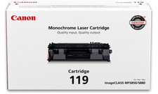 Canon 119 Black Toner Genuine OEM 2100 Pages Laser Cartridge New picture