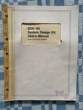 1978 Intel SDK-85 System Design Kit User's Manual # 9800451B Good Condition. picture