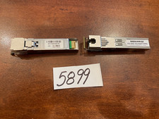 LOT OF 2 SIGNAMAX FO-065-791000TTXMG 10/100/1000 BASE T/TX COPPER MODULE picture