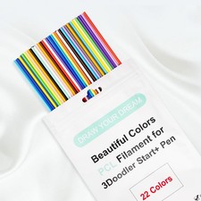 22 Colors 3D Doodler Pen Refills Only Fit for 3Doodler Start+ 3D Pen Low Prin... picture