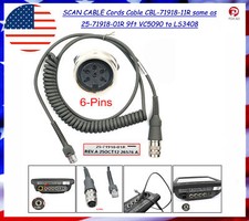 SCAN CABLE Cords Cable CBL-71918-11R same as 25-71918-01R 9ft VC5090 to LS3408 picture