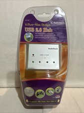 Radio Shack 26-199 4 Port Slim Design USB 2.0 Hub Expandable picture