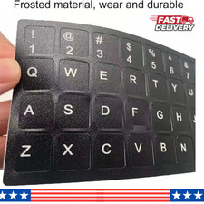 Keyboard Stickers Spanish English Italian Korean Letters for Laptop PC picture