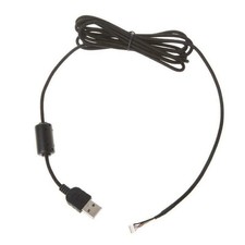 2.2m Mouse Mice USB Nylon Braided Cable Line Wire For Logitech G500 G500S Parts picture