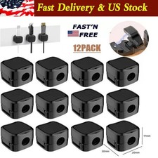 12pcs Cable Organizer Magnetic Desktop Wire Clip Cord Holder Mobile Phone Cable picture