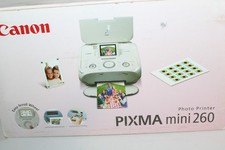 Canon Pixma Mini 260 Photo Printer, comes w/extra ink & photo paper picture